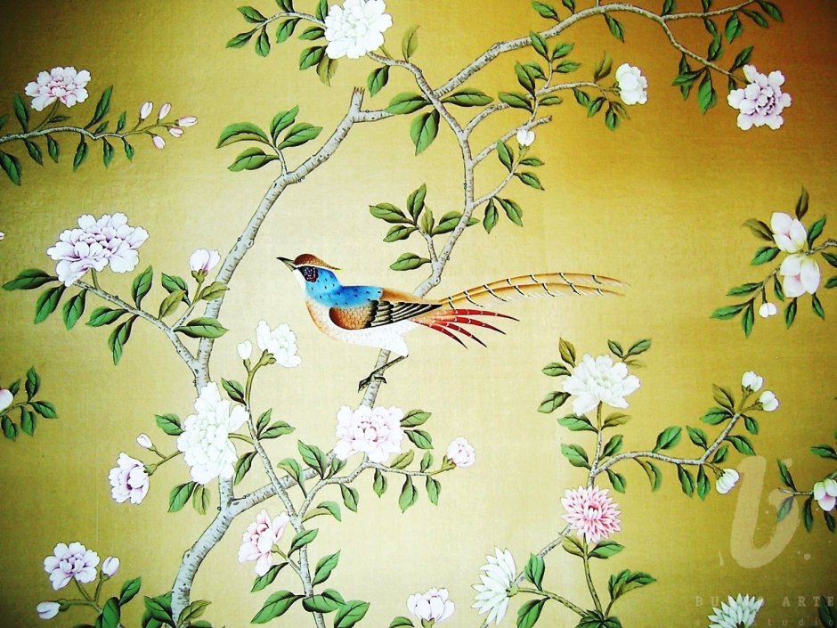 Шинуазри стиль джунгли