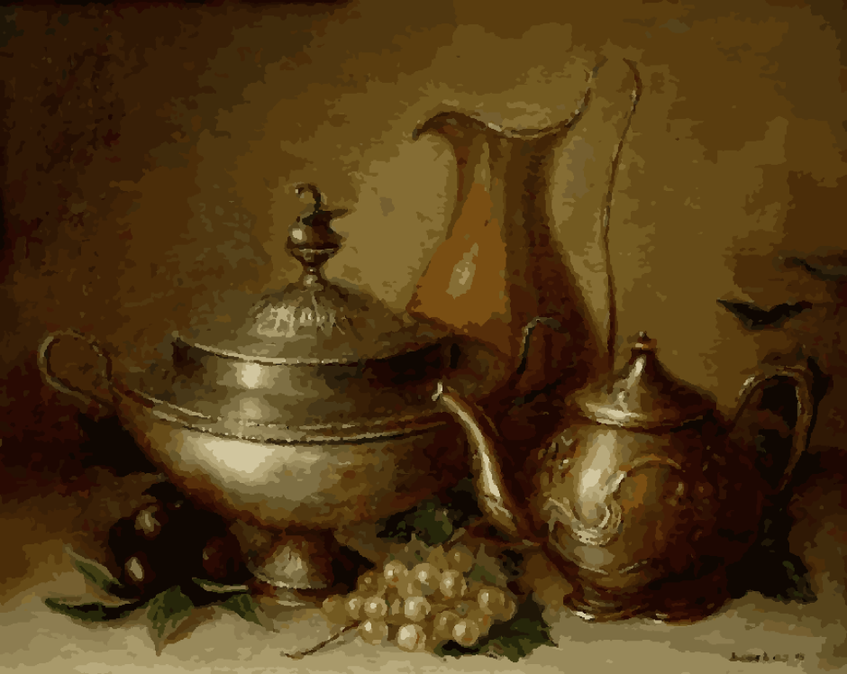 Медная посуда в живописи