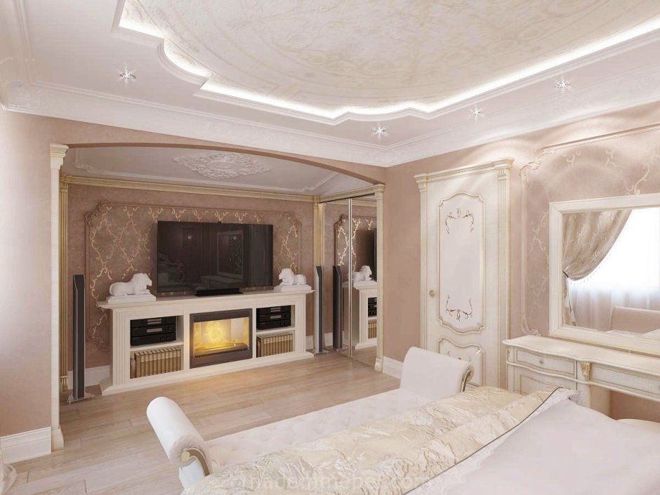 Фигурный потолок