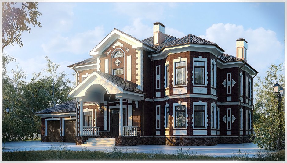 Фасады элитных домов