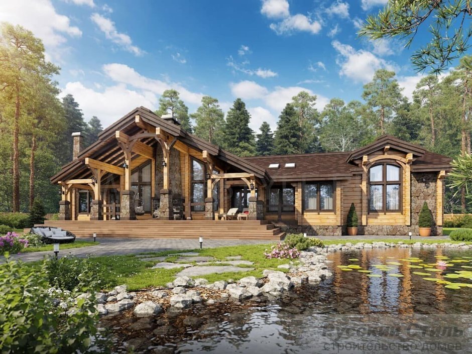 Гуд Вуд одноэтажный дом