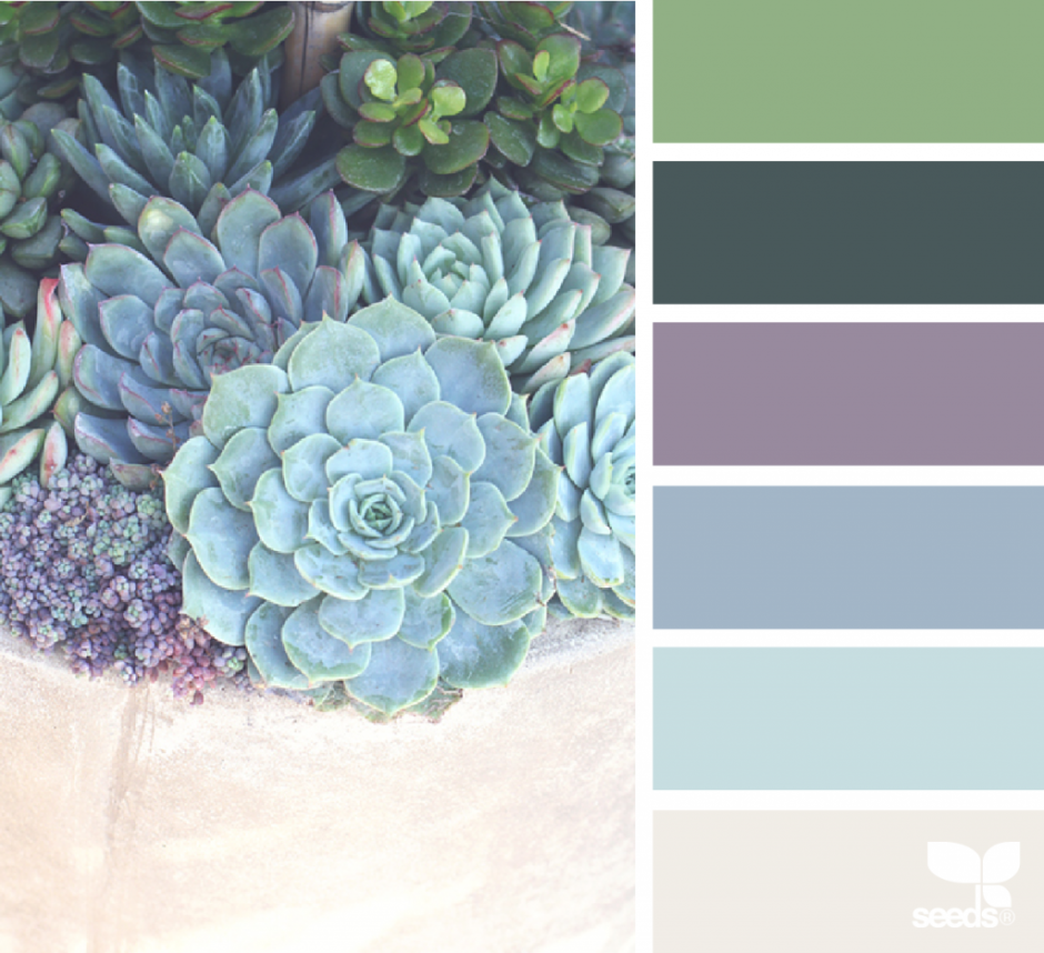 Серо-розовый интерьер