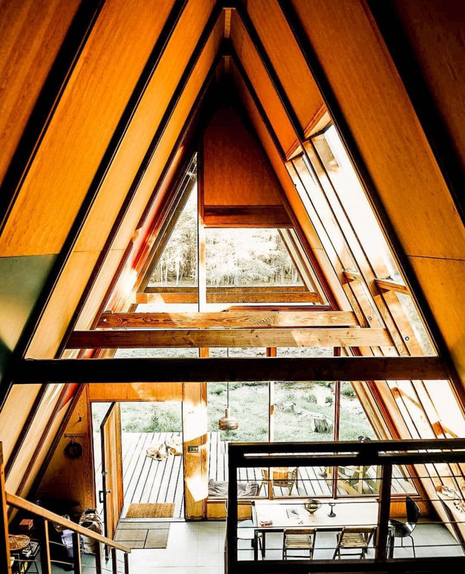 А фрейм дом шалаш