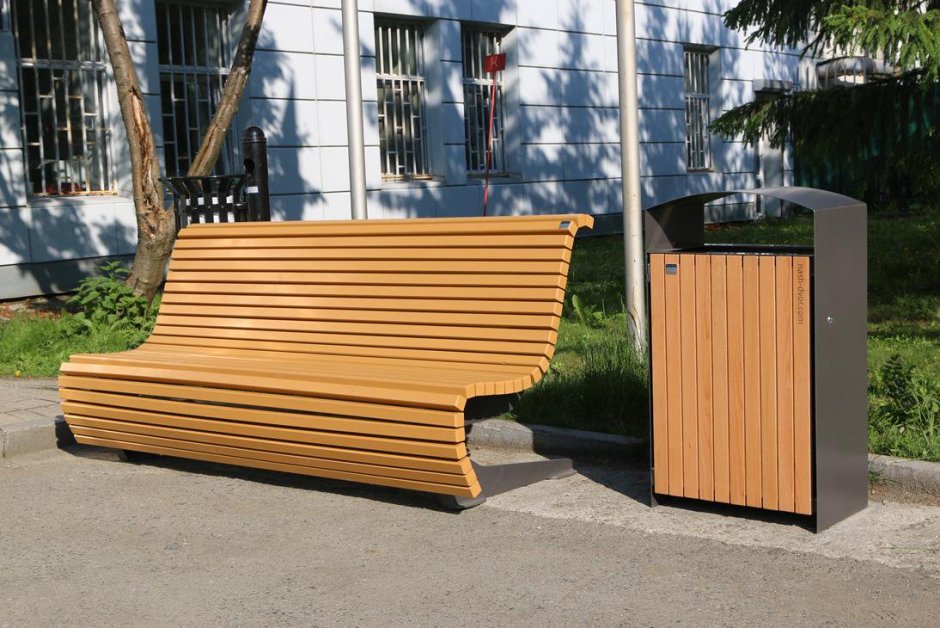 Скамейка Wood Bench