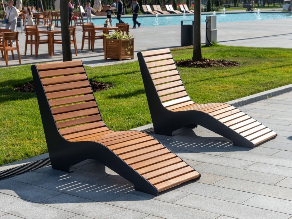 Скамейка бетонная СКМ-10