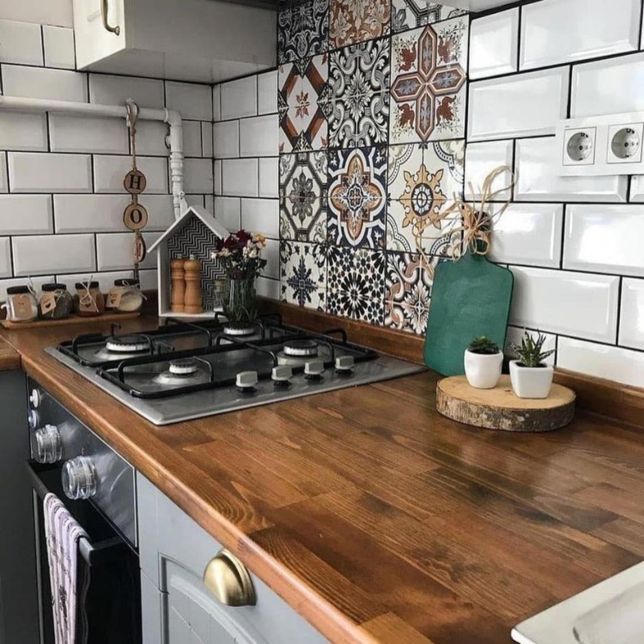Плитка в Восточном стиле для кухни на фартук
