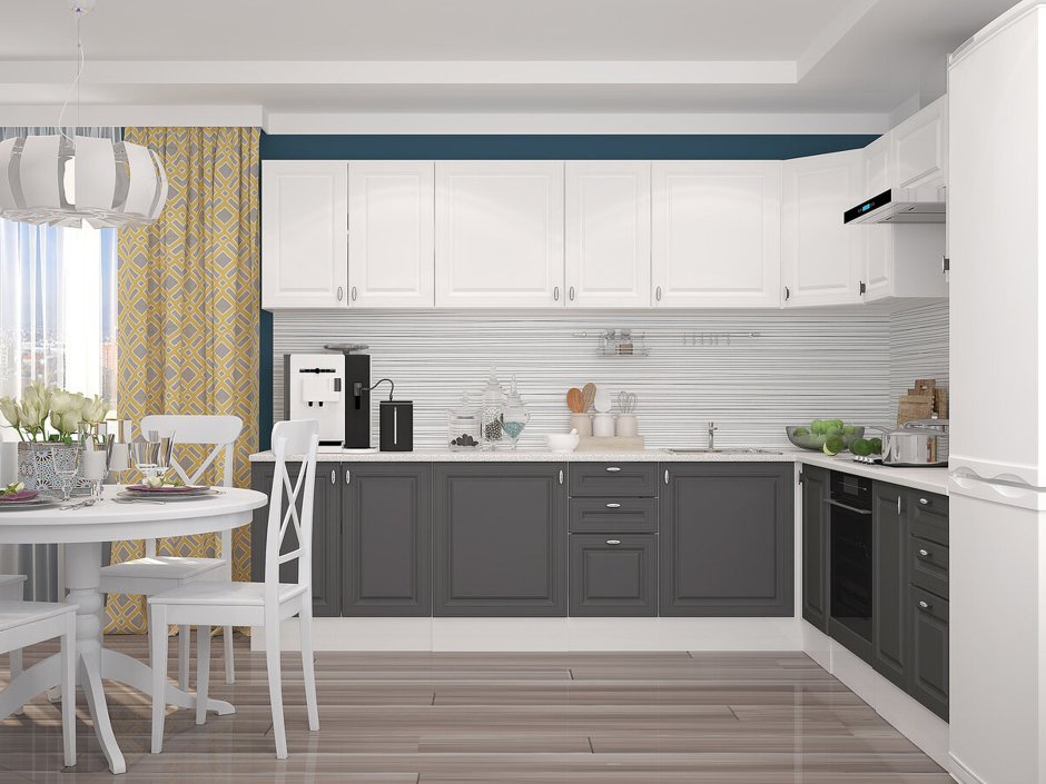 Черный графит Эггер кухни