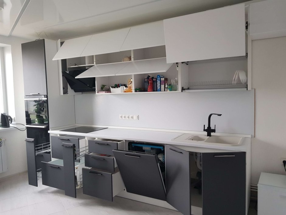 Софт графит кухня 78992