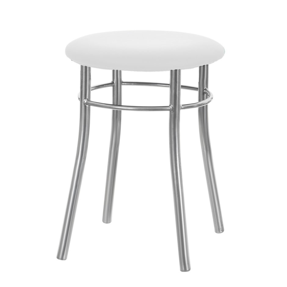 Табурет деревянный круглый без лака