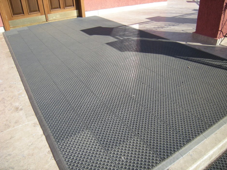 Модульное покрытие "Антикаблук" 15мм терракотовое