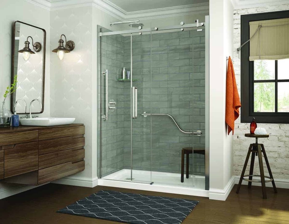 Душевая кабина без верха