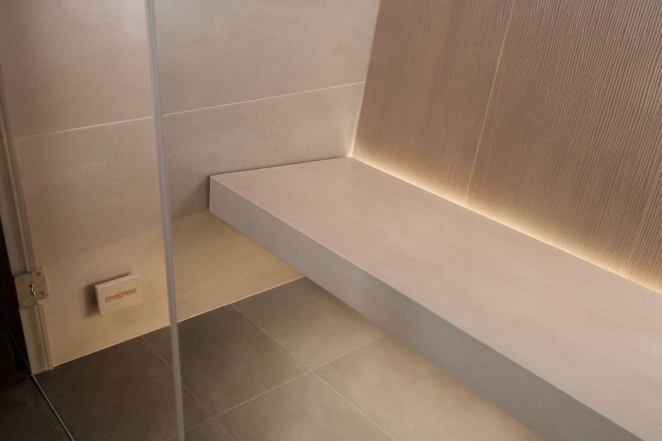 Встроенная душевая кабина