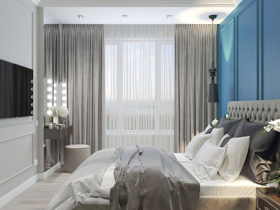 Штора 2000 графит блэкаут