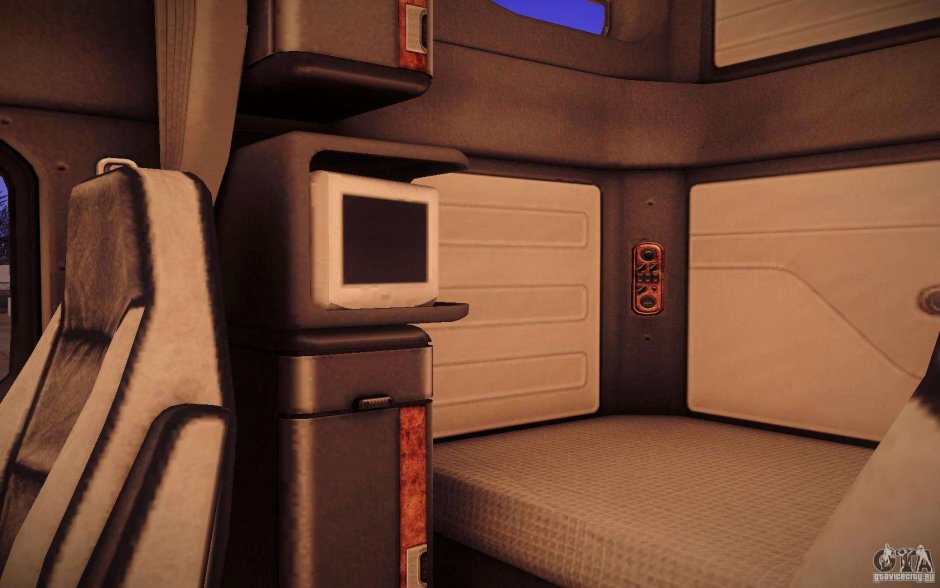 Грузовик freightliner салон