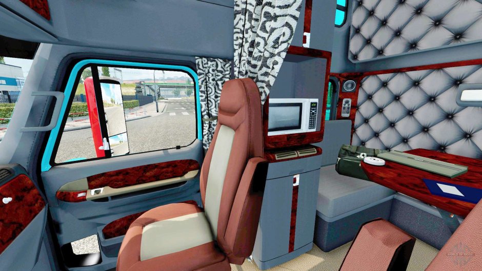 Kenworth t680 салон