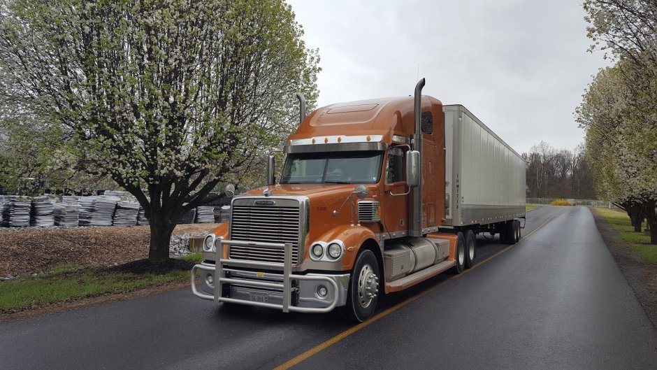 Freightliner FLD С тралом