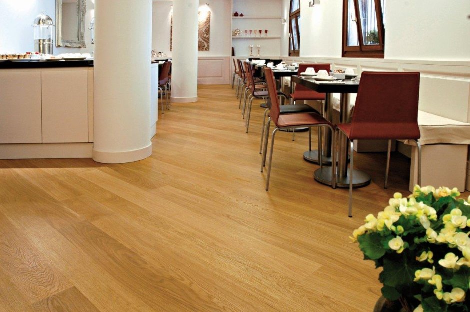 Медовый паркет интерьер