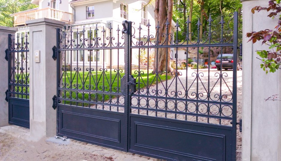 Забор в английском стиле