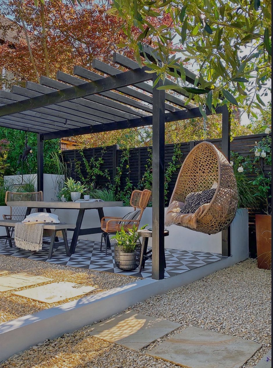 Беседка во дворе дома дизайн 2022