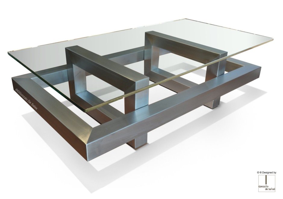 Журнальный столик из профильной трубы