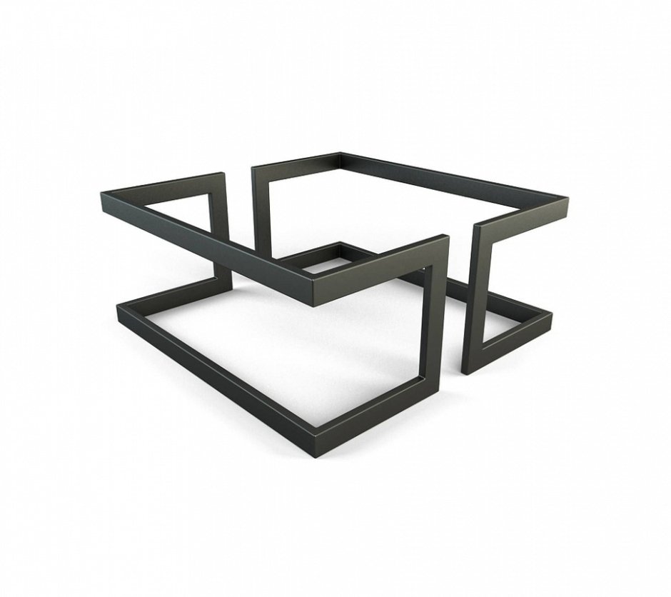 Стол лофт из трубы 40х40