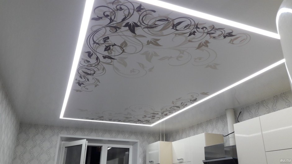 Подвесные потолки с узорами