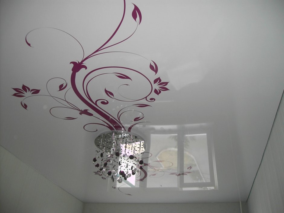 Потолки с фотопечатью в зал