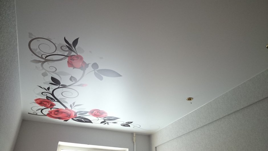 Фотопечать на матовом потолке