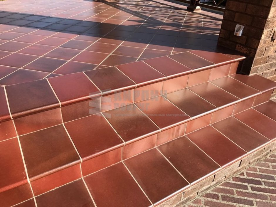 Штроер клинкер ступени