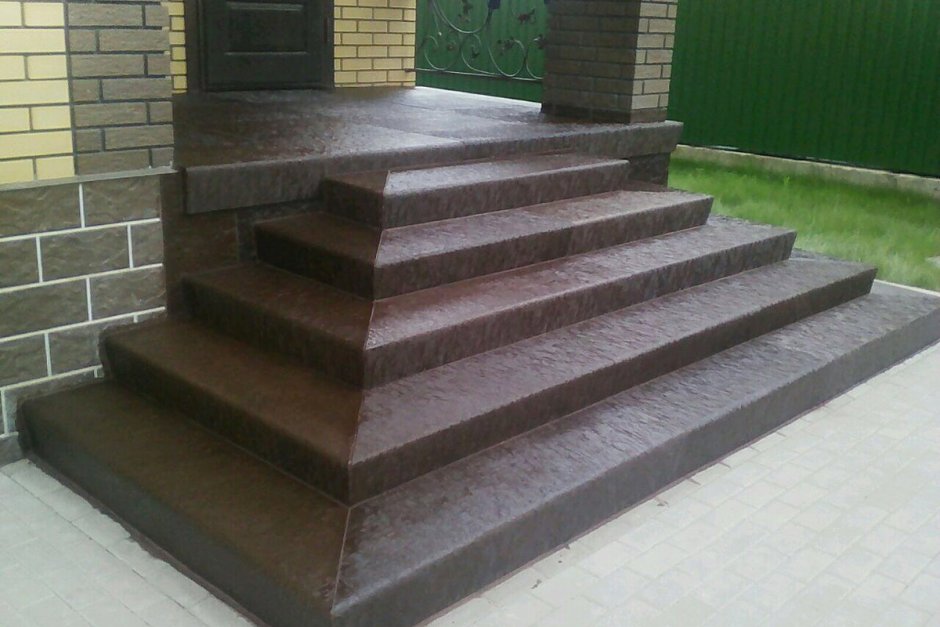 Фибробетон ступени