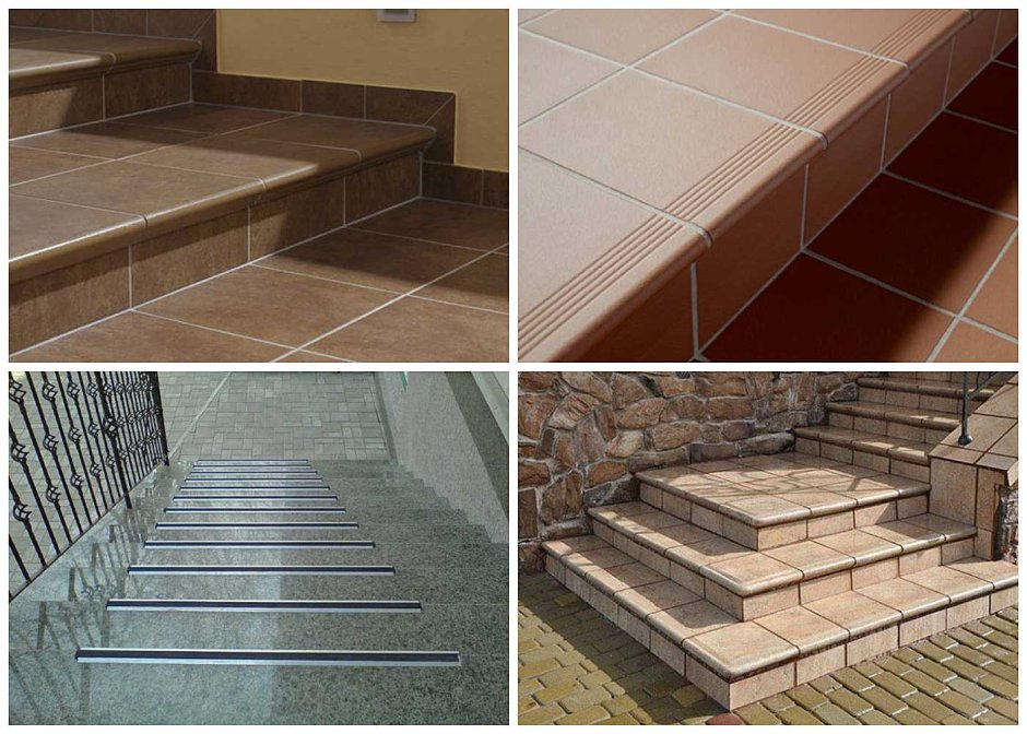 Ступеньки из плитки