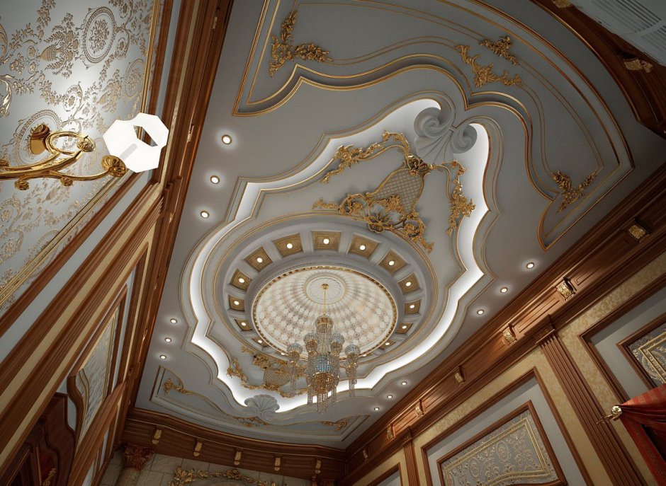 Декор пласт потолок дарвозахона