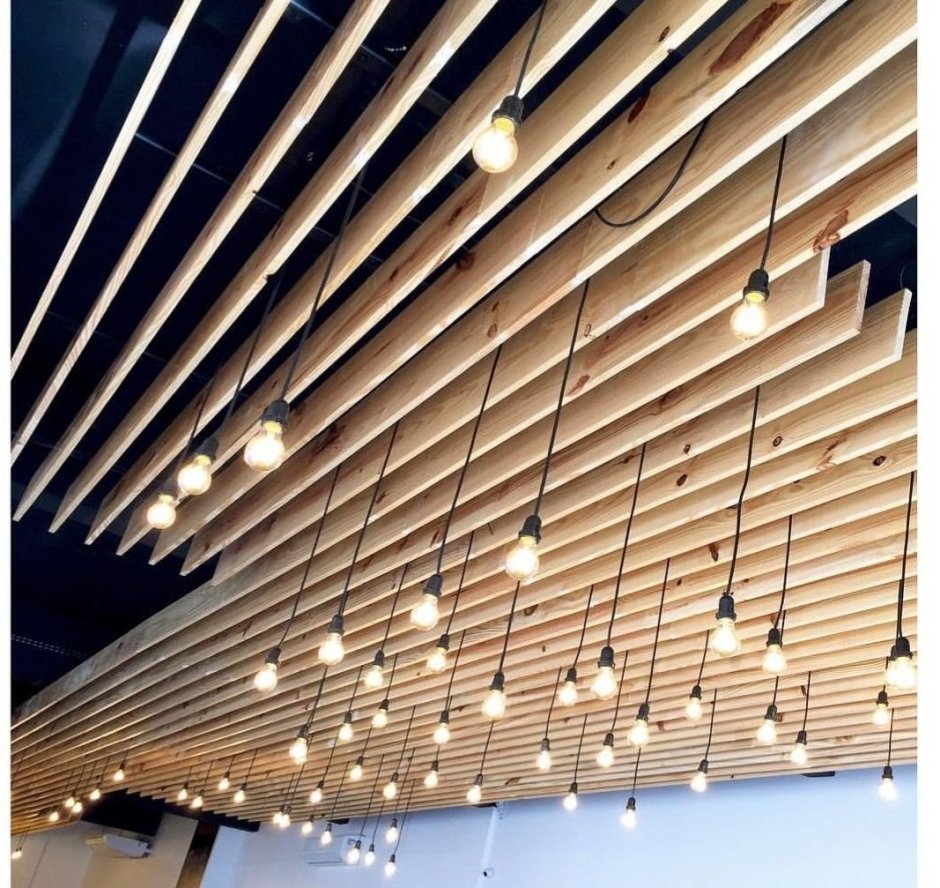 Потолочные плиты в интерьере