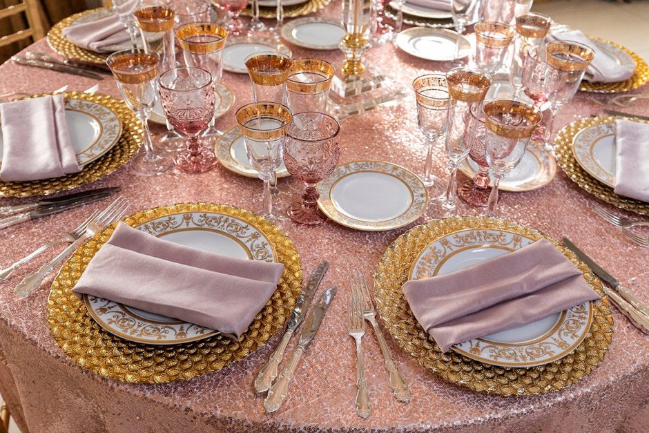 Скатерть на банкетный стол