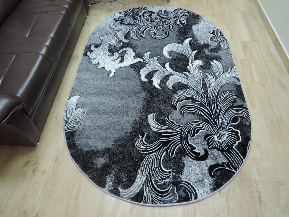 Джутовый ковер в спальне