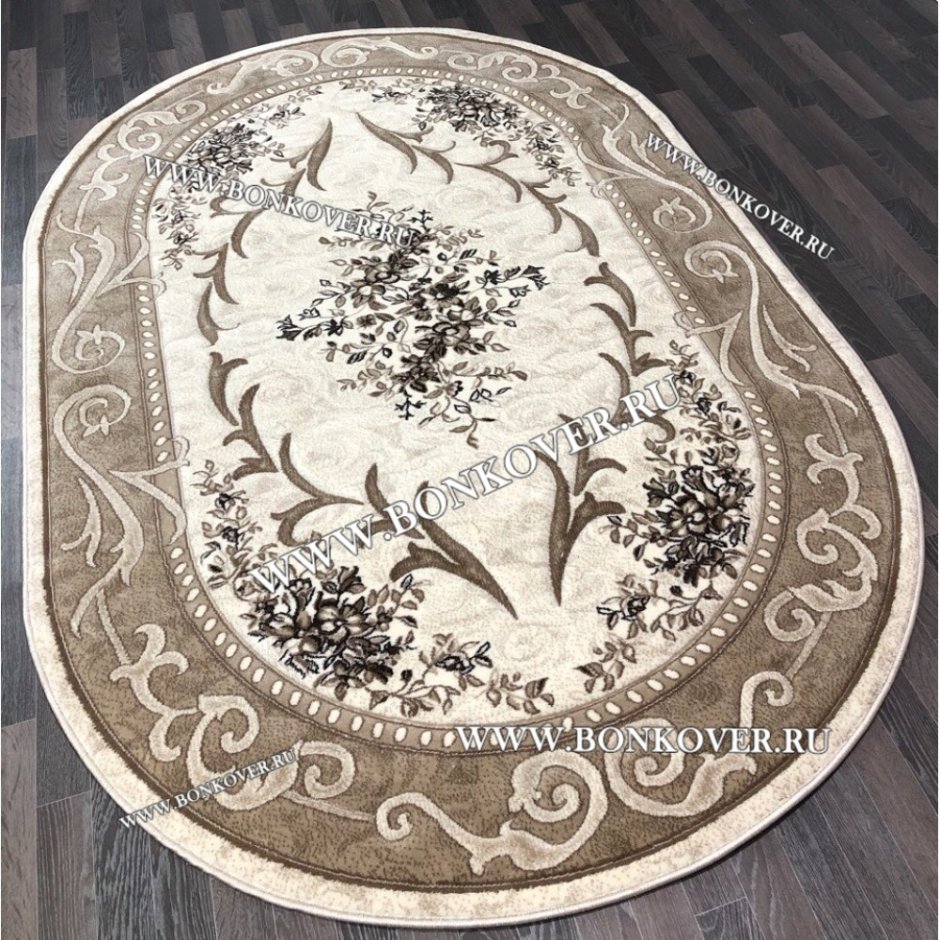 Ковер Бельгия коллекция Brilliance м111-IVR 43005 овал
