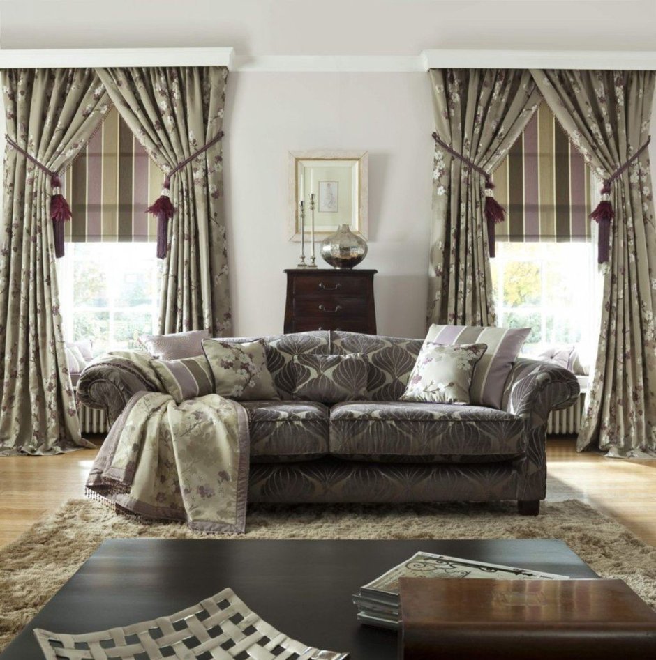 Шторы в гостиную