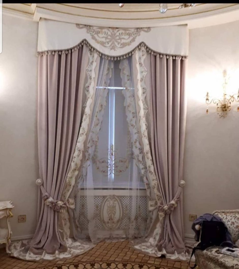 Тюль на окно в итальянском стиле