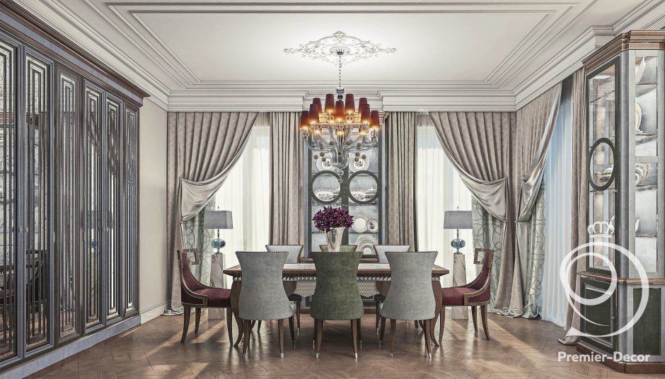 Шикарные шторы в гостиную