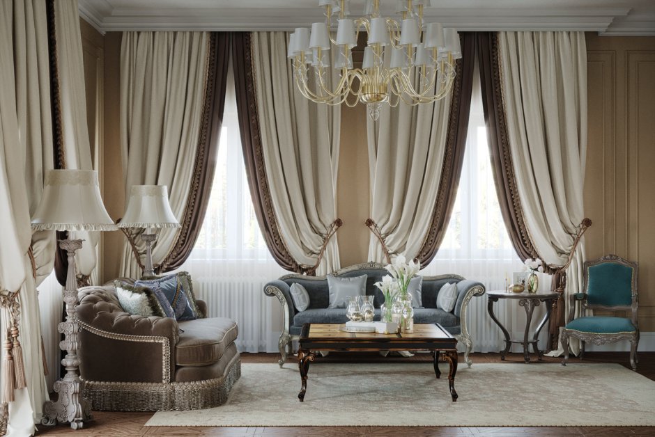 Помпезность в интерьере