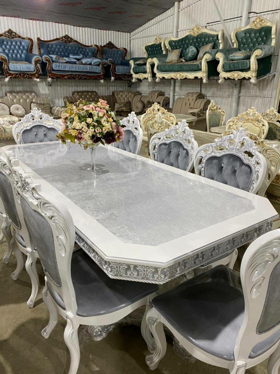 Стол Голд и стулья Шейх