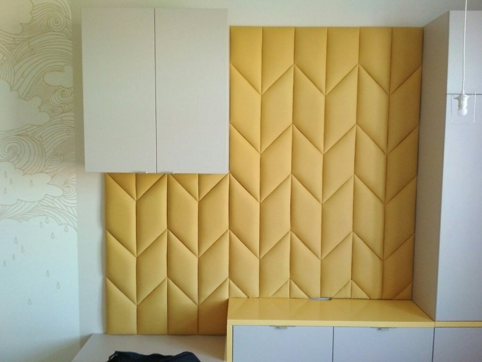 Прихожая с мягкой панелью