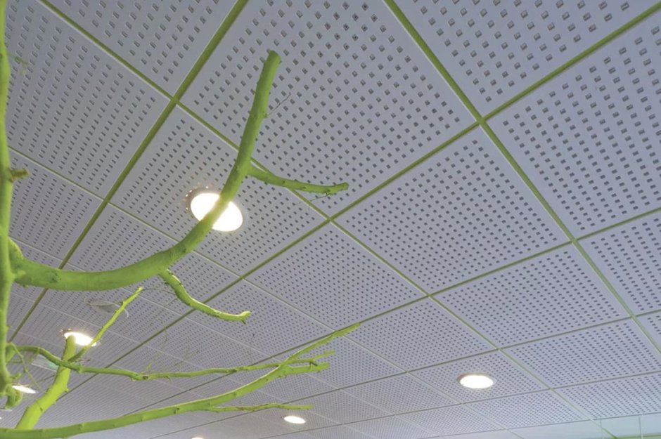 Плиты Кнауф Акустик перфорированные