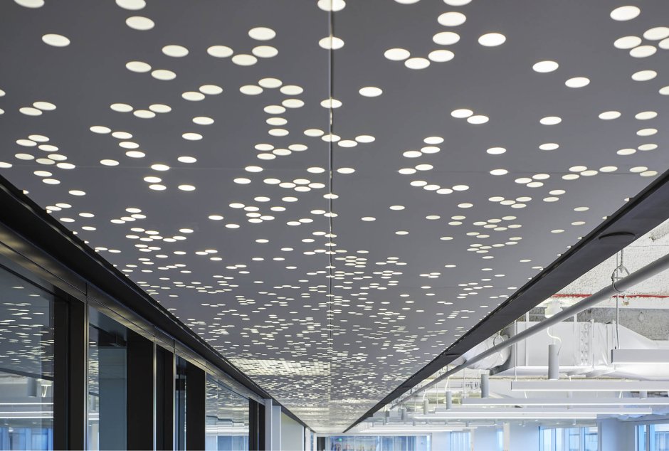 Потолок Армстронг идеи декора