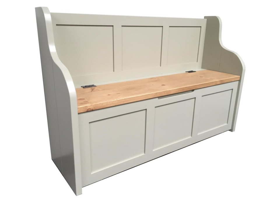 Скамейка на кухню с ящиком