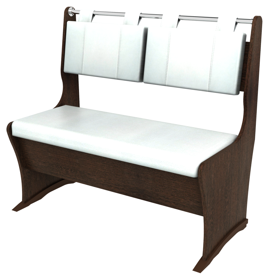 Скамейка в прихожую со спинкой