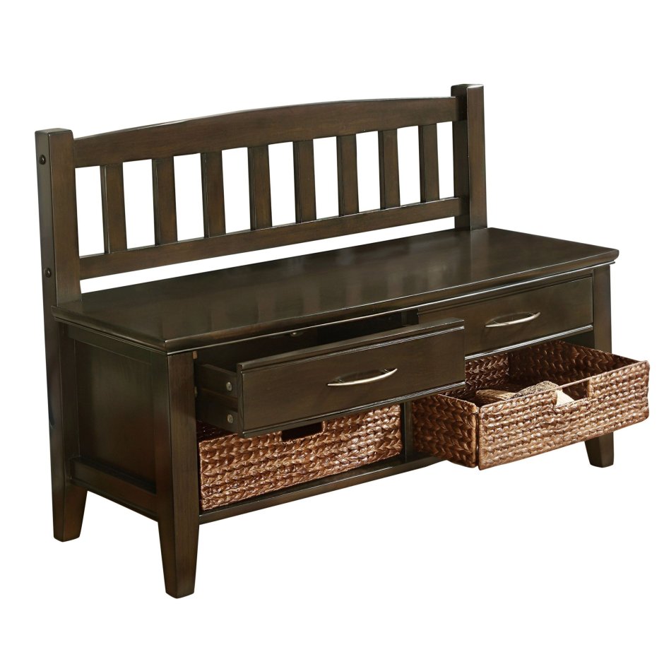 Сундук-скамья деревянный