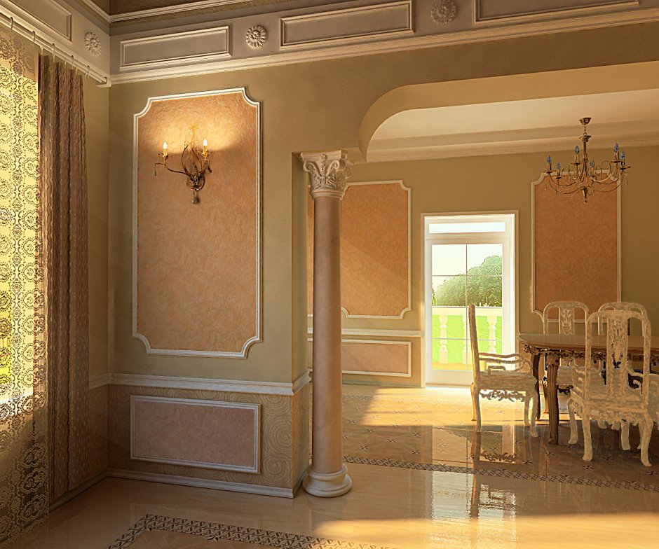 Лепнина в классическом стиле