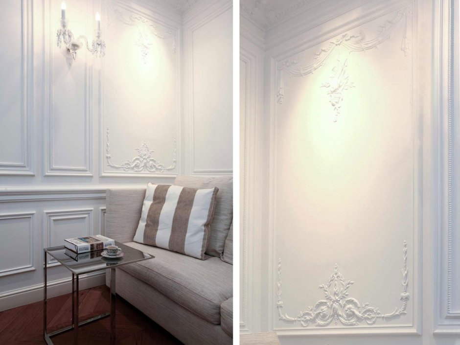 Панно из молдингов