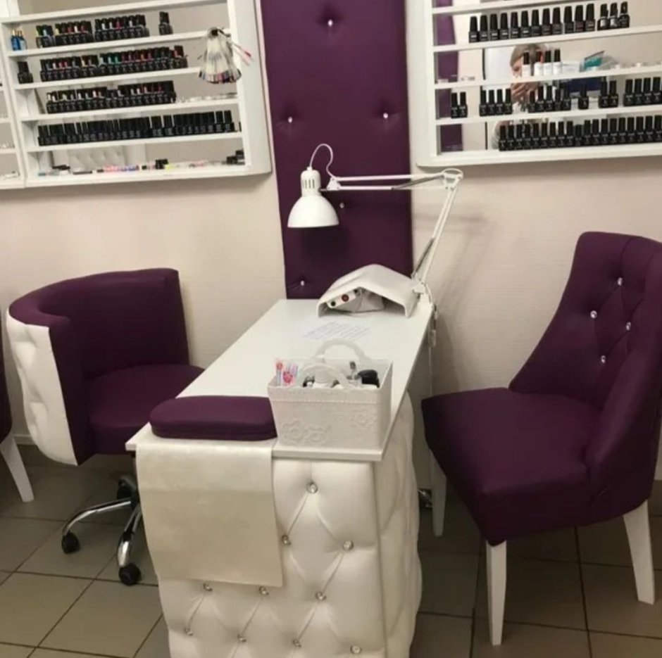 Кабинет маникюра и педикюра интерьер